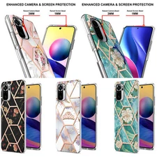 Flower Marble Phone Case For OPPO A74 A54 A95 A55 A93 Reno 6 Realme 9 8i C25Y