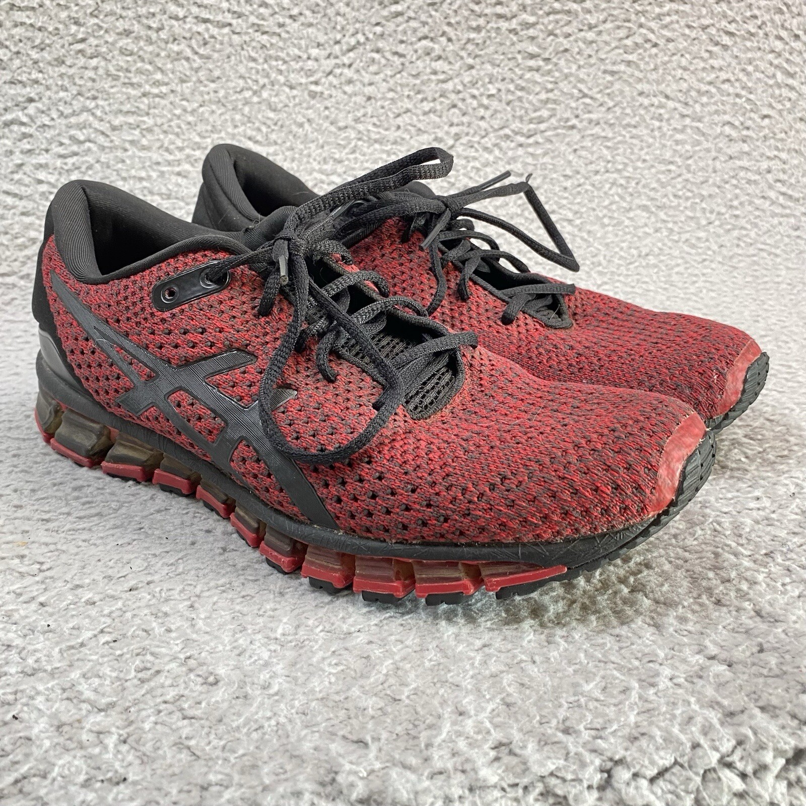 Asics Gel Quantum 360 Knit Red Running Trainer Shoes Women's Size