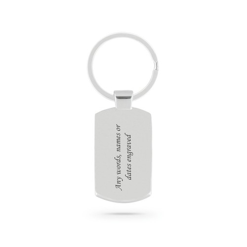 Personalised Keyring with Photo and Engraving in Christmas Box. Christmas Gift. - Picture 6 of 12