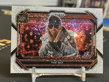 2023 Panini Prizm WWE White Sparkle Prizm The Miz #31 SSP