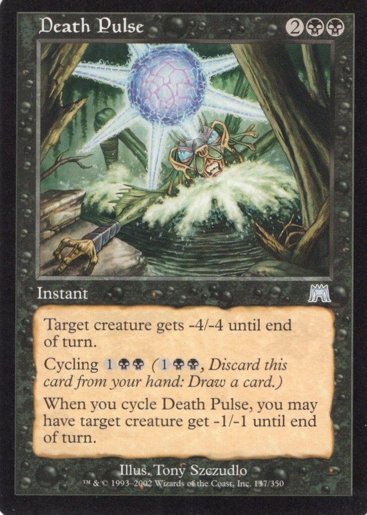 2X DEATH PULSE 137/350 ONSLAUGHT MTG MAGIC LP X2 (yourdeckbuilder)