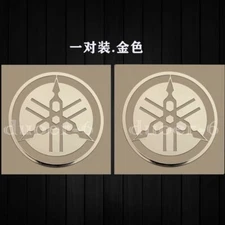 Motorcycle Metal Fuel Tank Emblem Decal for Fork BIke Body Badge Stickers