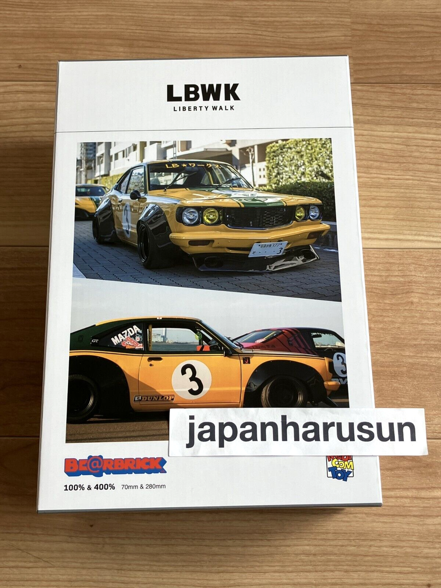 MEDICOM TOY BE@RBRICK Rivanna-kun 100% & 400％ LIBERTY WALK