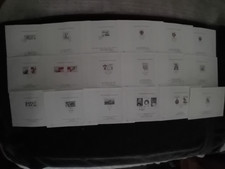 ceskoslovensko 1986 stamp day CTO sheets full set all shown