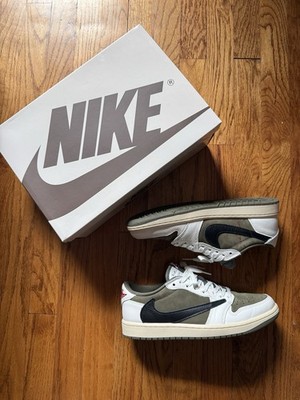 Travis Scott Medium Olive Air Jordan 1 Low OG