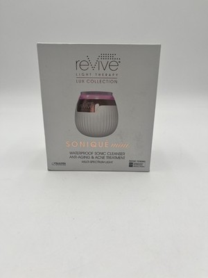 reVive Light Therapy Lux Soniqué Mini LED Sonic Cleansing Device System