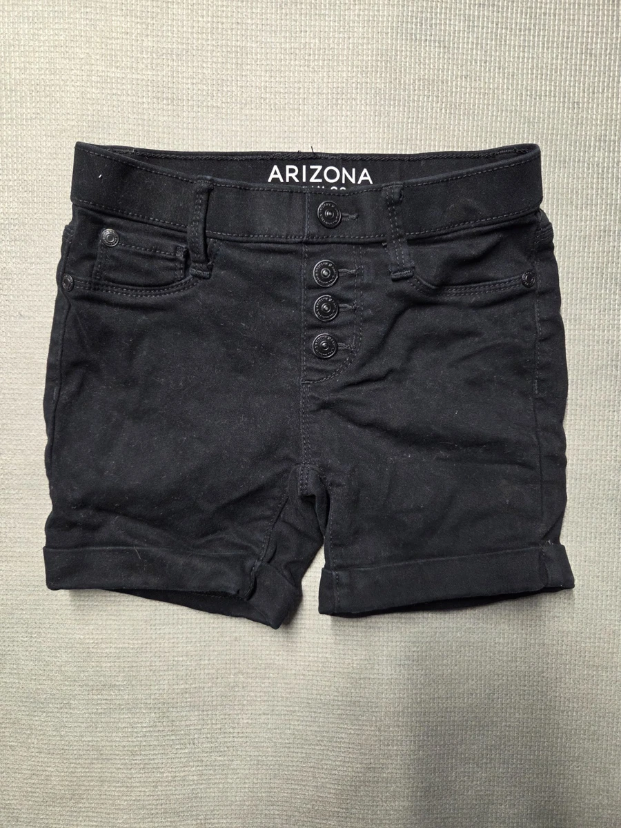 Short En Jean Arizona Pour Fille, Taille 16, Coupe Courte, Bleu Clair, Taille Ajustable