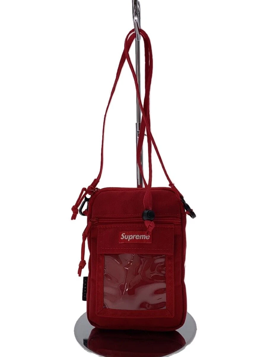 Sac à bandoulière Supreme nylon ROUGE