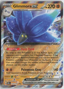 Glimmora ex 123/197 Obsidian Flames Double Rare Holo