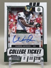 2021 Contenders Draft Picks Warren Jackson Rookie Auto - Colorado State Rams
