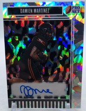 DAMIEN MARTINEZ 2025 PRO SET JAGUAR PATTERN SILVER CRYSTALS #5/10 AUTOGRAPH 