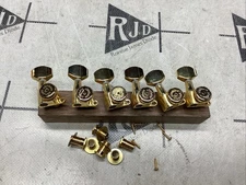 Hipshot Grip Lock Locking Guitar Tuners Tuning Keys Inline Right Gold