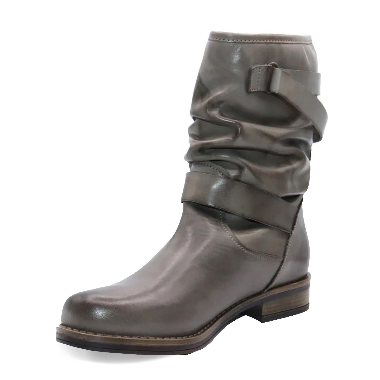 Womens Eric Michael Laguna Boot LAGUNA-GREY Grey LEATHER 17790₽