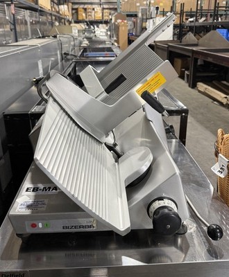 BIZERBA GSP H HEAVY DUTY MANUAL GRAVITY FEED DELI CHEESE MEAT SLICER