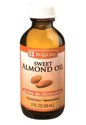 2oz De La Cruz Sweet Almond Oil Moisturizer For Soft Skin & Hair Care Hydrating