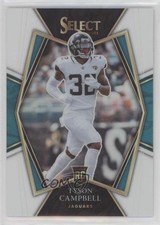 2021 Panini Select Premier Level White Prizm 9/35 Tyson Campbell #189 11yy