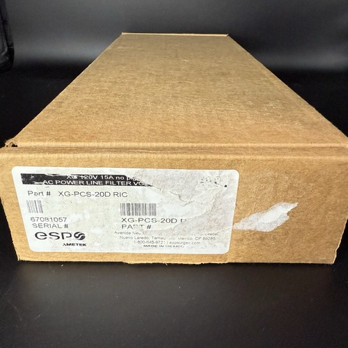 ESP Next Gen XG-PCS-20D Surge Protector Noise Power Monitor 120V 20A New - 第 1/3 張圖片
