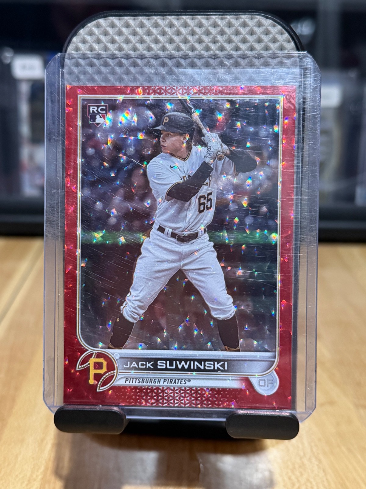 2022 Topps Update Jack Suwinski Red Foil /199 #US236 Rookie RC Pirates