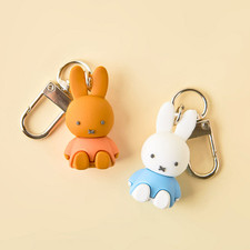 Miffy Melanie Mini Figure Keychain Set of 2 Blue Orange Bunny Bag Charm