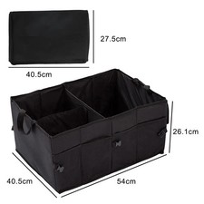 Goodyear Heavy Duty Collapsible Car Boot Organiser Tidy Storage Box Foldable