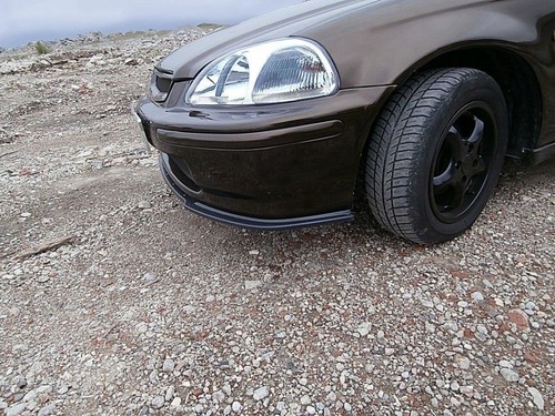 Maxton - STOßSTANGE VORNE HONDA CIVIC MK6 EJ9 schwarz glänzend - Bild 2 von 5