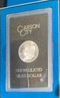 UNCIRCULATED 1882 Carson City Morgan Silver Dollar-Box