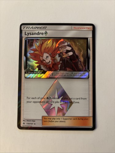 ** Lysandre Prism Star 110/131 Forbidden Light NM Pokemon