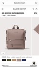 Dagne Dover Indi Neoprene Diaper Backpack Size Large - dune MSRP $250 — photo 1