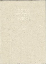 Michael Hays, William Keens / Three winter poems 1973 Poetry