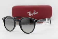 NEW RAY-BAN JUNIOR RJ 9064S 100/11 BLACK POLISHED AUTHENTIC SUNGLASSES 44-19