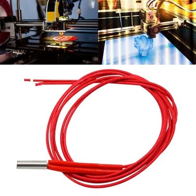 1PC 12V 24V 40W Ceramic Heating Cartridge for 3D Printer Efficient Heat Tube