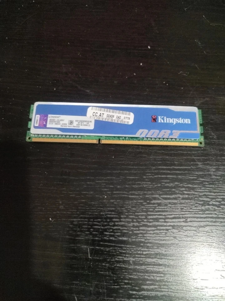 4GB PC RAM Kingston HyperX blu. PC3 - DDR3 KHX1333C9D3B1K2/4gb - Immagine 2 di 3