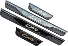 For Mazda Cx5 Accessories 2025 Car Door Sill Scuff Plate Protector Car Cover