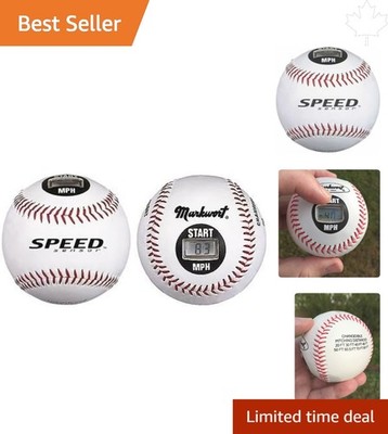 9'' Speed Sensor Baseball with Adjustable Pitching Distance - Train Like a Pro