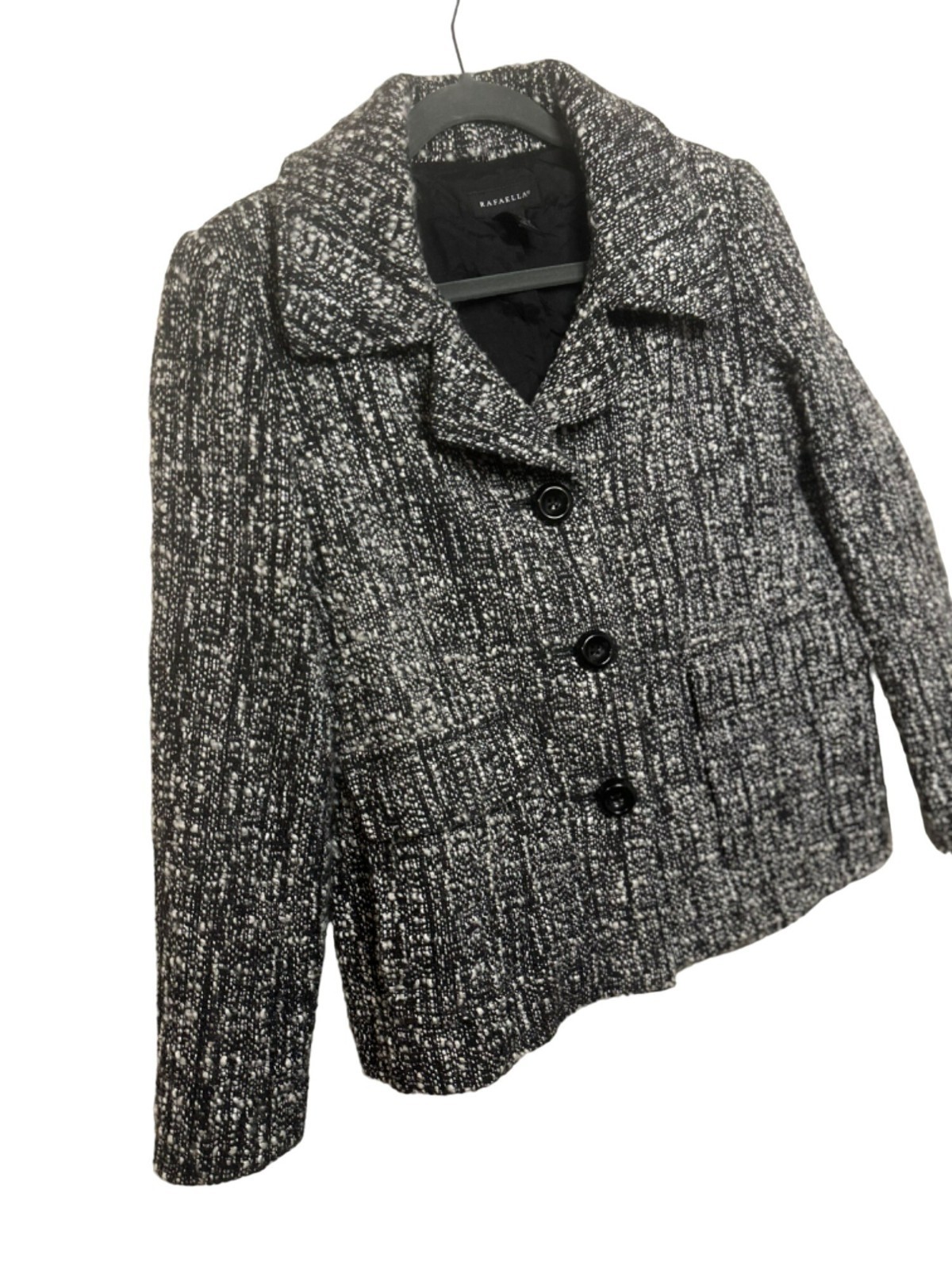 Rafaella Wool Blend Button-Down Blazer Women's SZ… - image 4