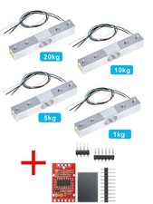 HX711 Gewichtssensor mit elektronischer Wägezelle 10kg  Arduino Raspberry Pi