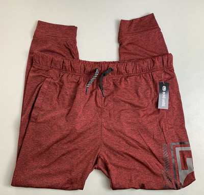 Ecko Unltd. Mens Polyester Athletic Sweat pants Joggers Red XXL 2XL New