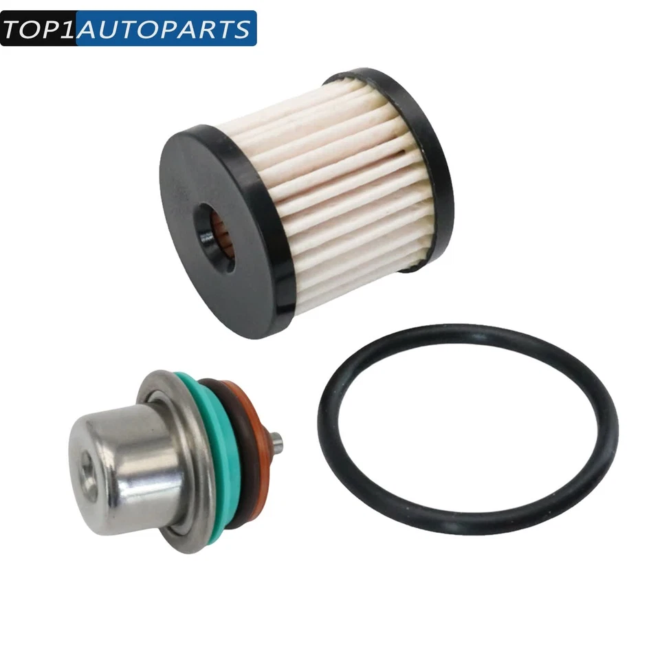 Se adapta a Harley Davidson Heritage Road Glide/King regulador de presión de combustible + kit de filtro Foto 2 de 4