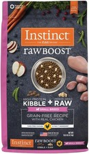 Instinct Raw Boost Small Breed Dry Dog Food with Freeze Dried Pieces 3.5LB-10LB
