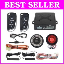 Keyless Go Car Security System with Remote Control