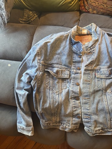 Vintage 80 90's LEVIS 70598-4891 USA Acid Washed Blue Jean Streetwear Sz large - Picture 3 of 16