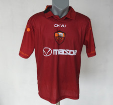 AS Roma FAN Jersey #4 Cristian Chivu Red T-Shirt Size L Football Soccer
