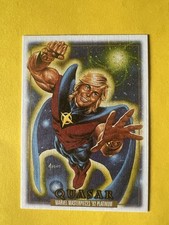 2024 Skybox Marvel Masterpieces 92 Platinum Quasar #72 CANVAS