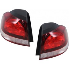 For Volkswagen Golf Tail Light 2010 11 12 13 2014 Pair Driver Passenger Outer