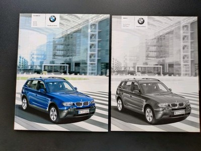 BMW X3 E83 Brochure 1.2005 Models: X 2.5i, 3.0i 2.0d 3.0d + Price List