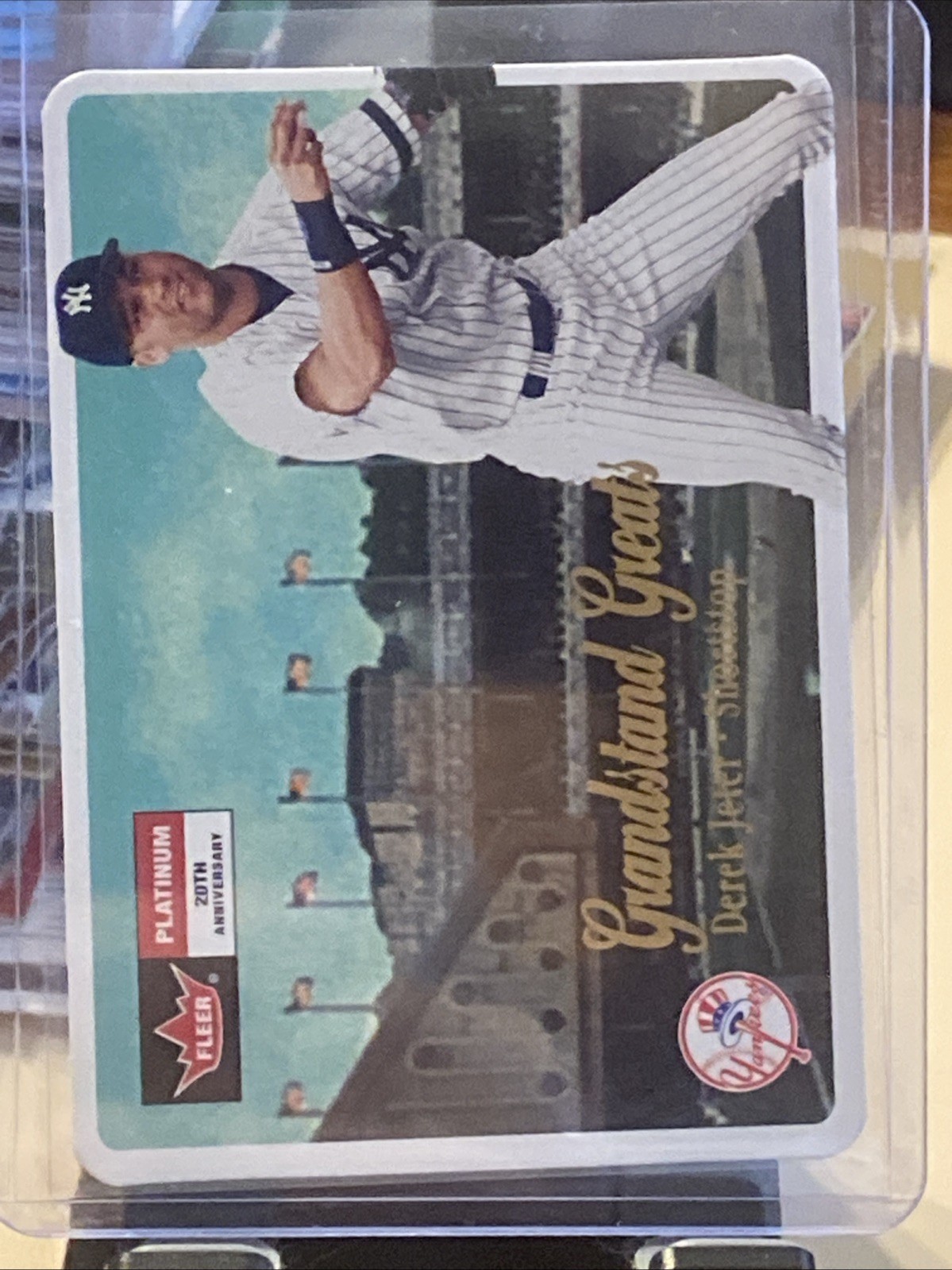 2001 Fleer Platinum Grandstand Greats Derek Jeter #6 GG Yankees