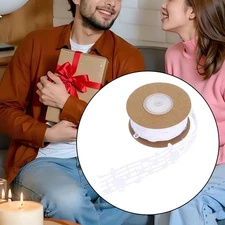 Music Note Ribbon Craft Ribbon for Winter Themed Party Decoration Bouquet