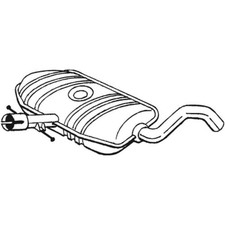 BOSAL Mittelschalldämpfer Schalldämpfer für VW Golf III 1H1 Vento 1H2