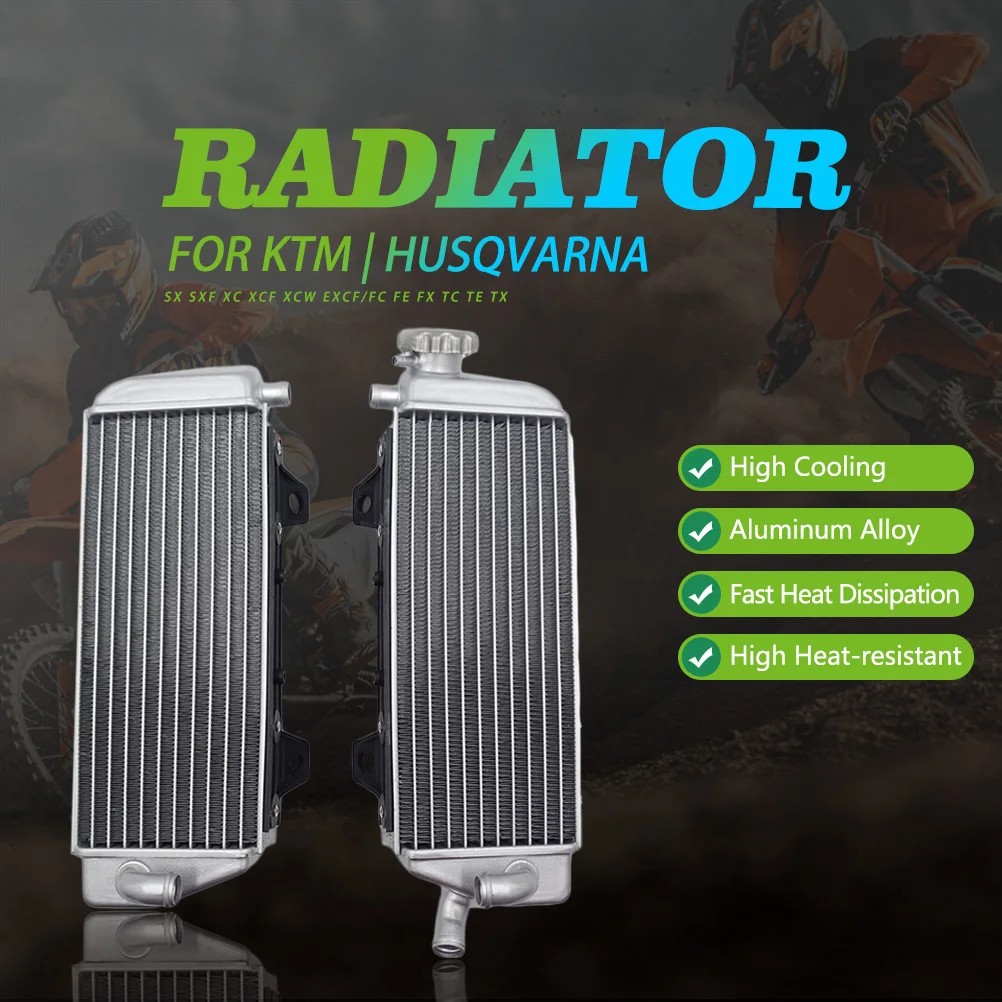 KTM Husqvarna Motorcycle Engine Radiator Cooler for EXC SX XC FC Models