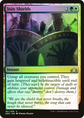 MTG FOIL Join Shields  - Guilds of Ravnica #181
